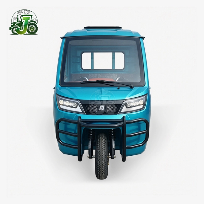 Semi-Enclosed Cargo Electric Tricycle
